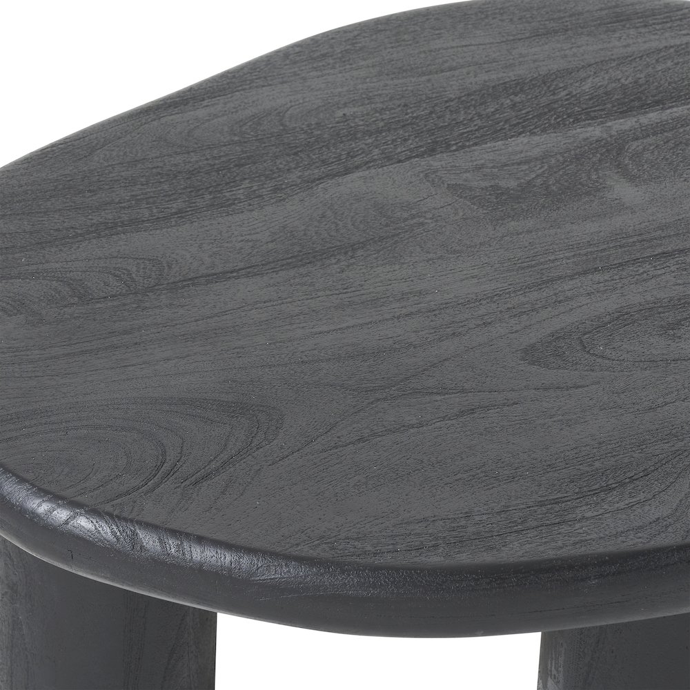 Rowe 16" Height Table, Black. Picture 4