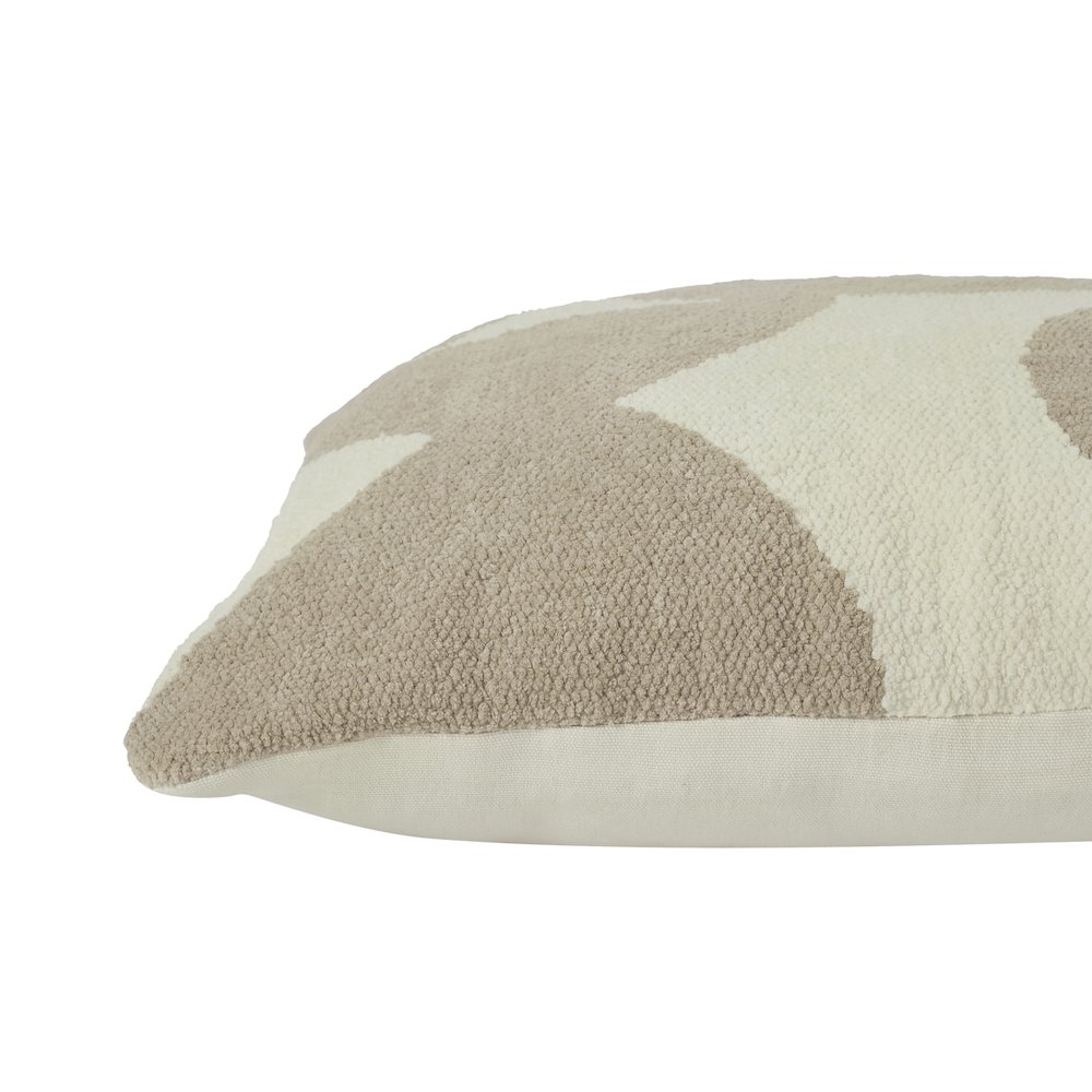 Ferla 20X20 Indoor Pillow, Beige. Picture 5