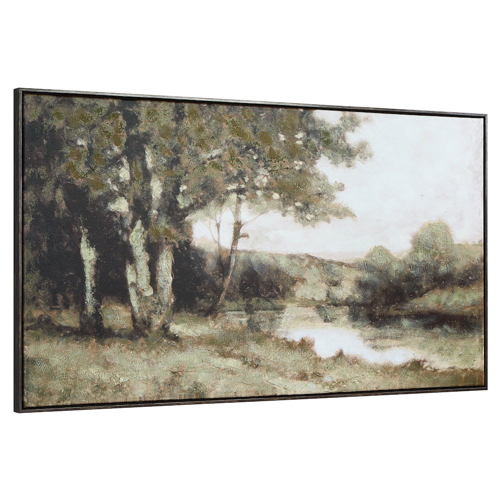 Dulcedo 30" H x 55" W Canvas Art, Brown. Picture 2