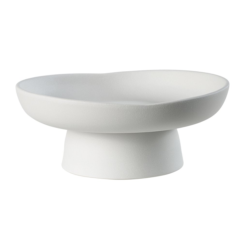 Malabo Bowl In White Color. Picture 1