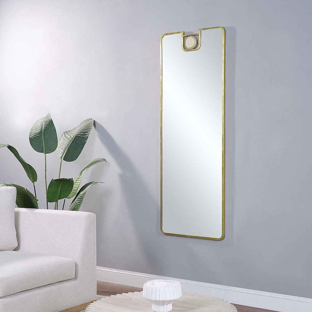 Kepler 24 x 65 Rectangular Framed Mirror. Picture 2