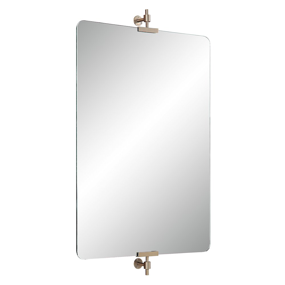 Sodalite 40" Tall Rectangular Mirror. Picture 3