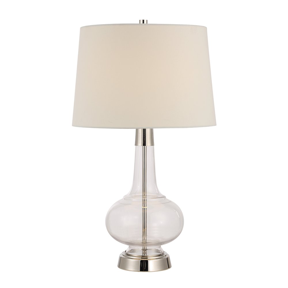 Lya 27.5" Height Table Lamps, Clear. Picture 4
