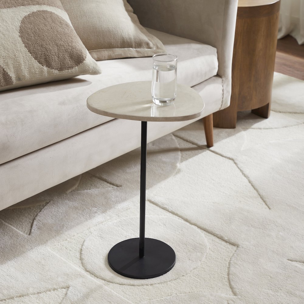 Chelsea Side Table In Black Color. Picture 2