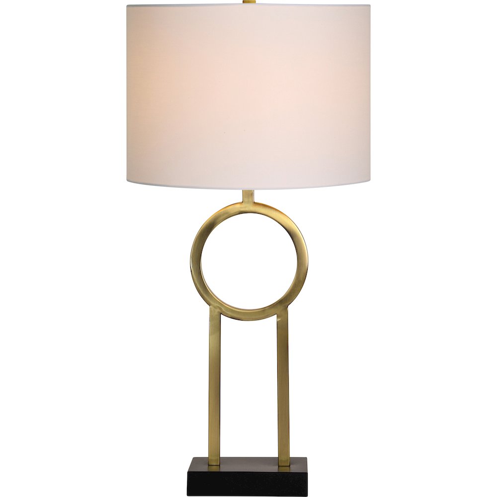 Burlington 28.5" Length Table Lamp, Brass. Picture 1
