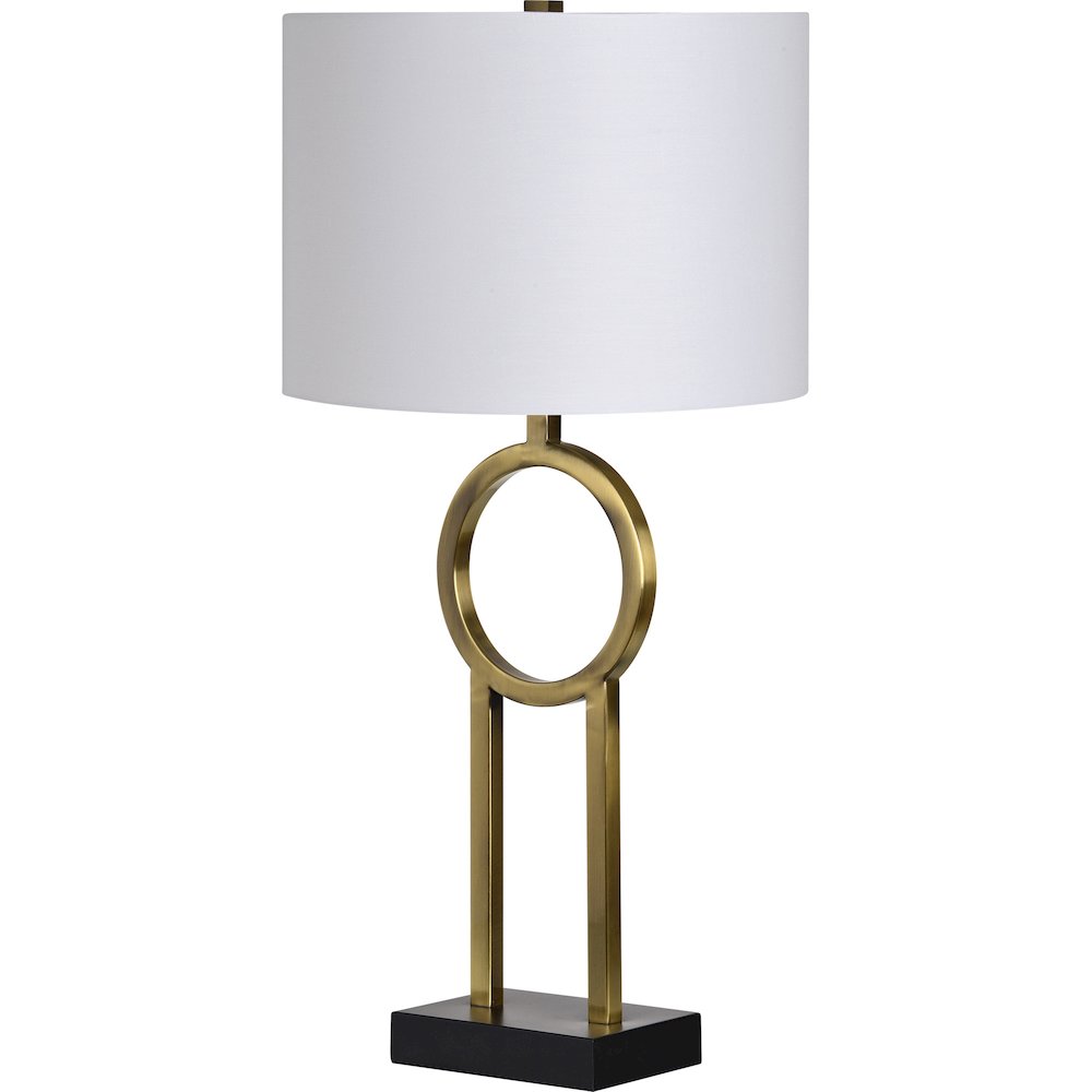 Burlington 28.5" Length Table Lamp, Brass. Picture 2