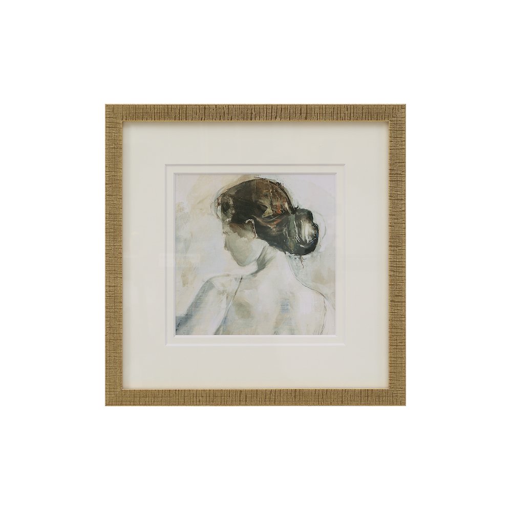 Penelope 14" Wide Wall Decor, Antique Brass. Picture 1