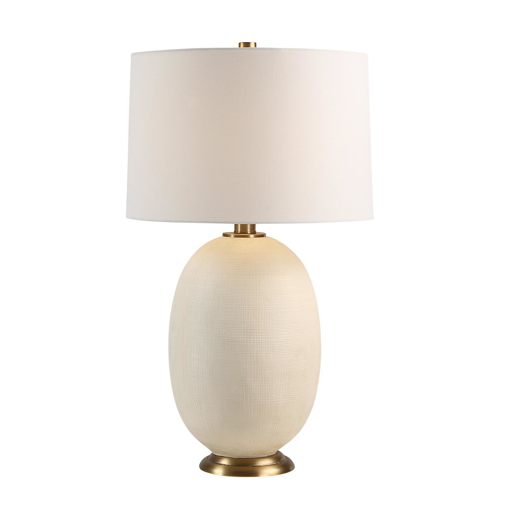 Cartagena 28.5" Height Table Lamp, White. Picture 3