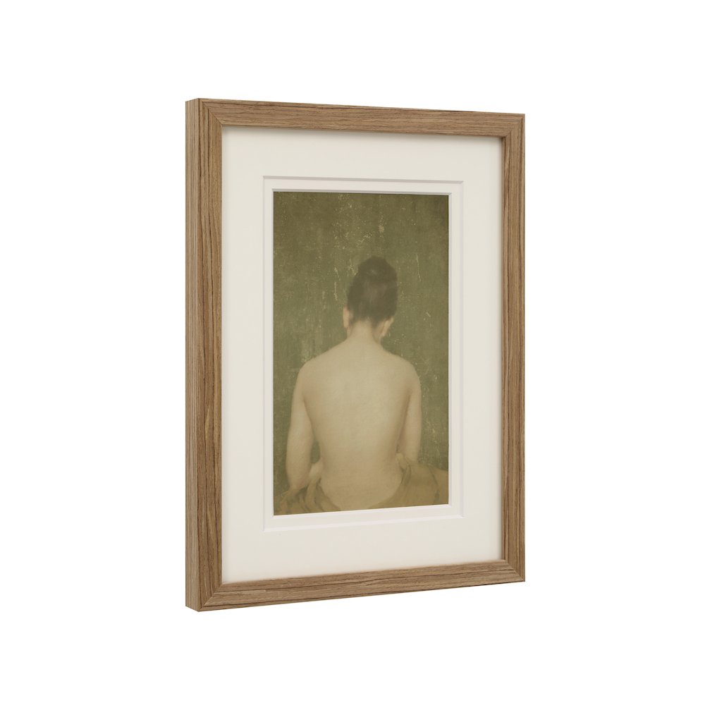 Katarina 12" Wide Wall Decor, Medium Walnut. Picture 2