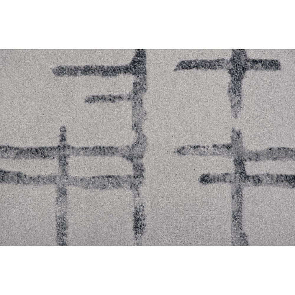 ARIELLA Grey/Blue 3 x 10 Indoor Rug. Picture 5