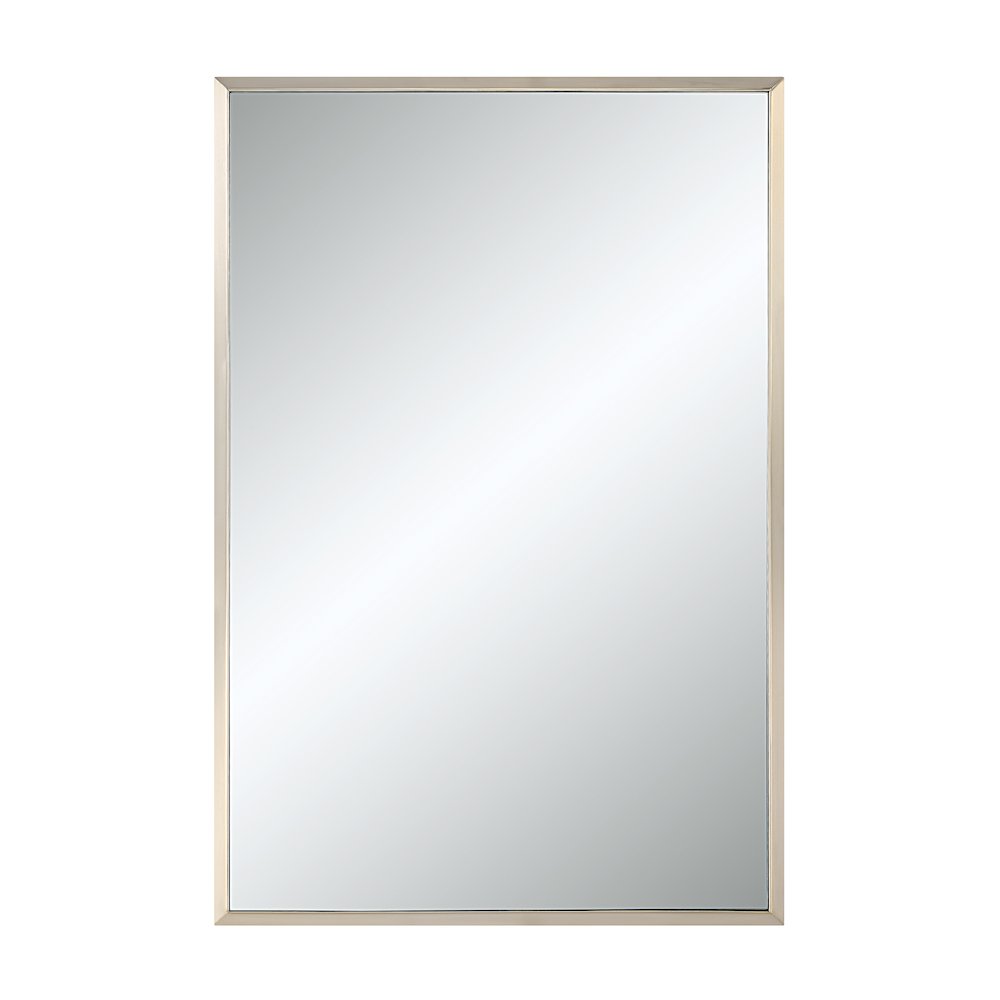 Pia 36" H x 24" W Wall Mirror, Yellow. Picture 1