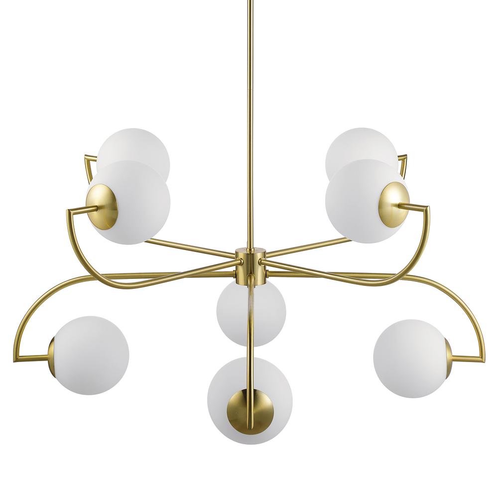 Rover 8 Light Ceiling Fixture. Picture 1