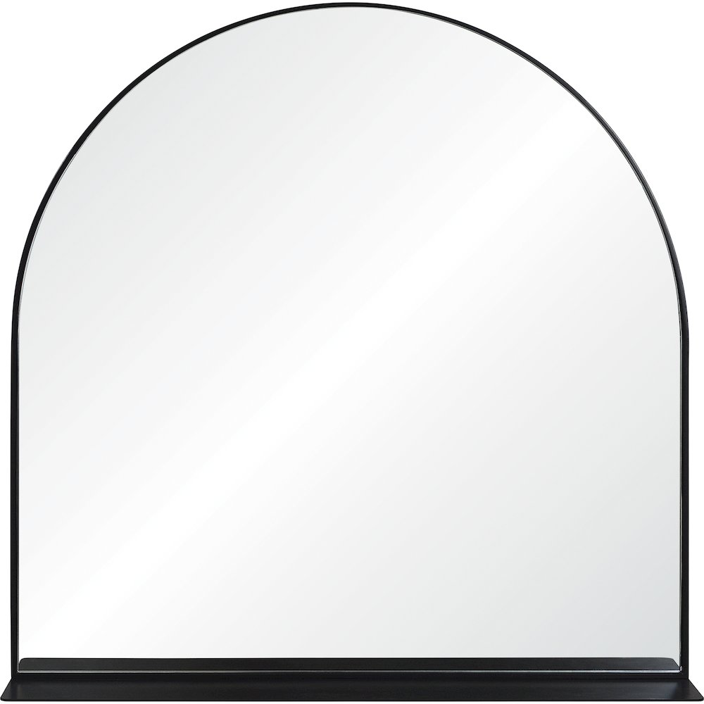 Wearstley 35 in. x 35 in Arch Framed Mirror. Picture 1