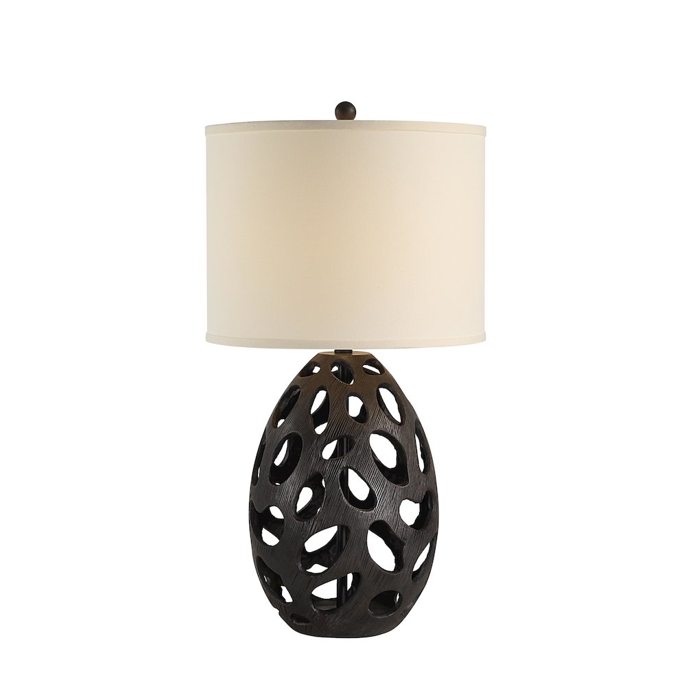 Loxley 30" Height Table Lamp, Brown. Picture 3