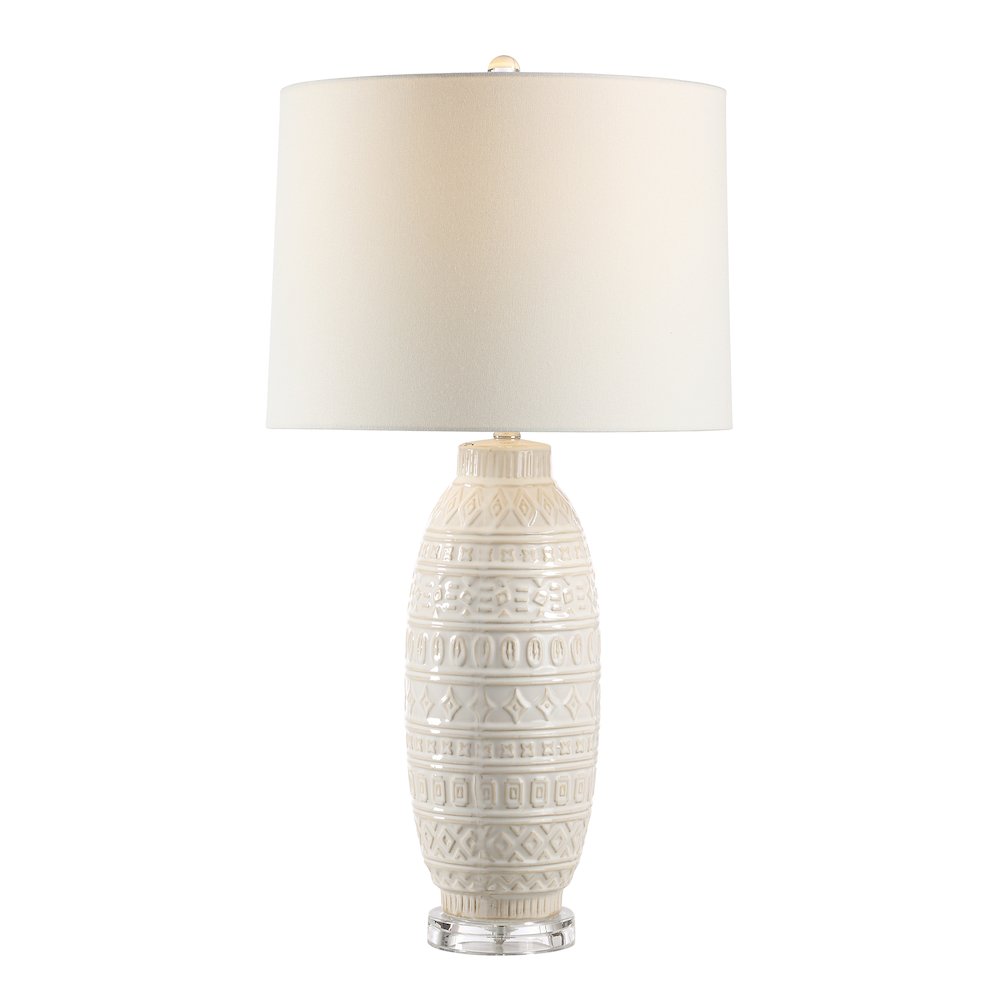 Sereno 30.0" Height Table Lamps, White. Picture 4