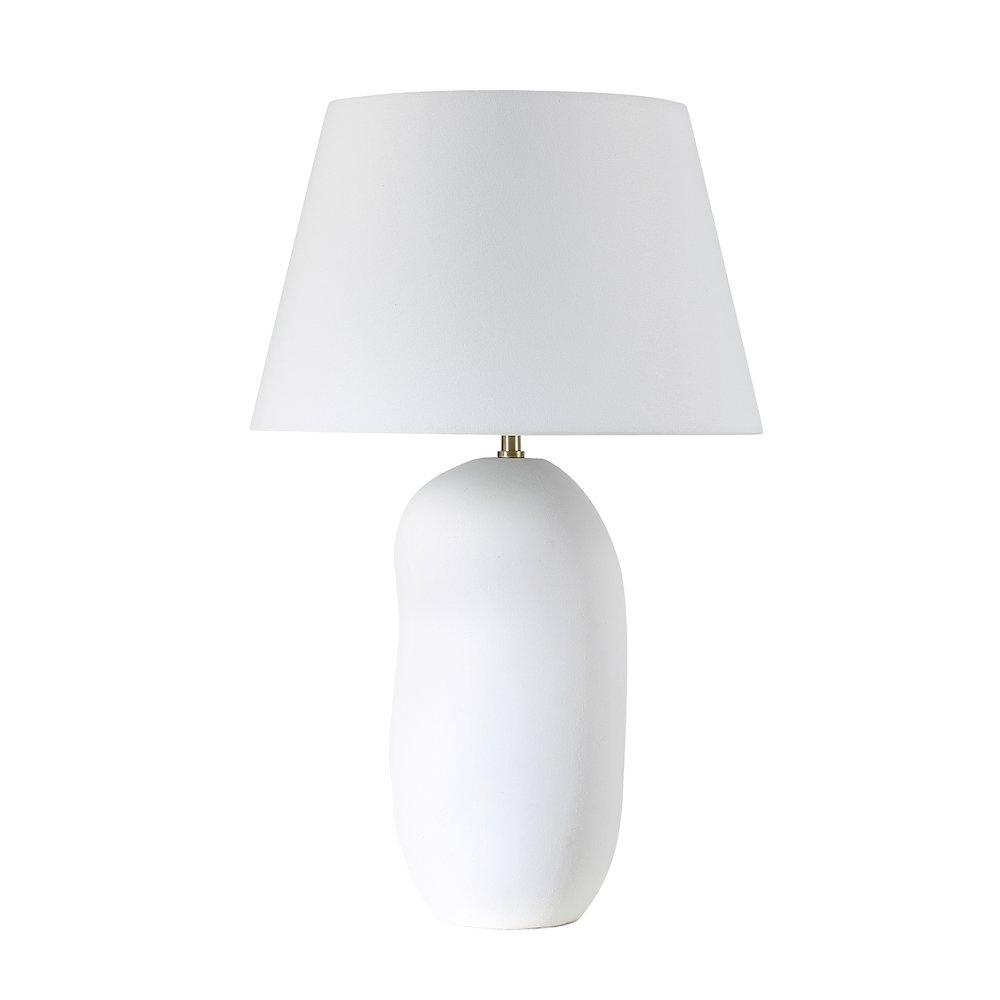 Katya 25" Height Table Lamp, White. Picture 5