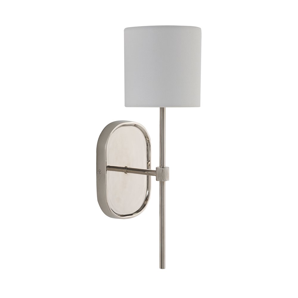 Whitney 17.5" Height Wall Sconce, Grey. Picture 3