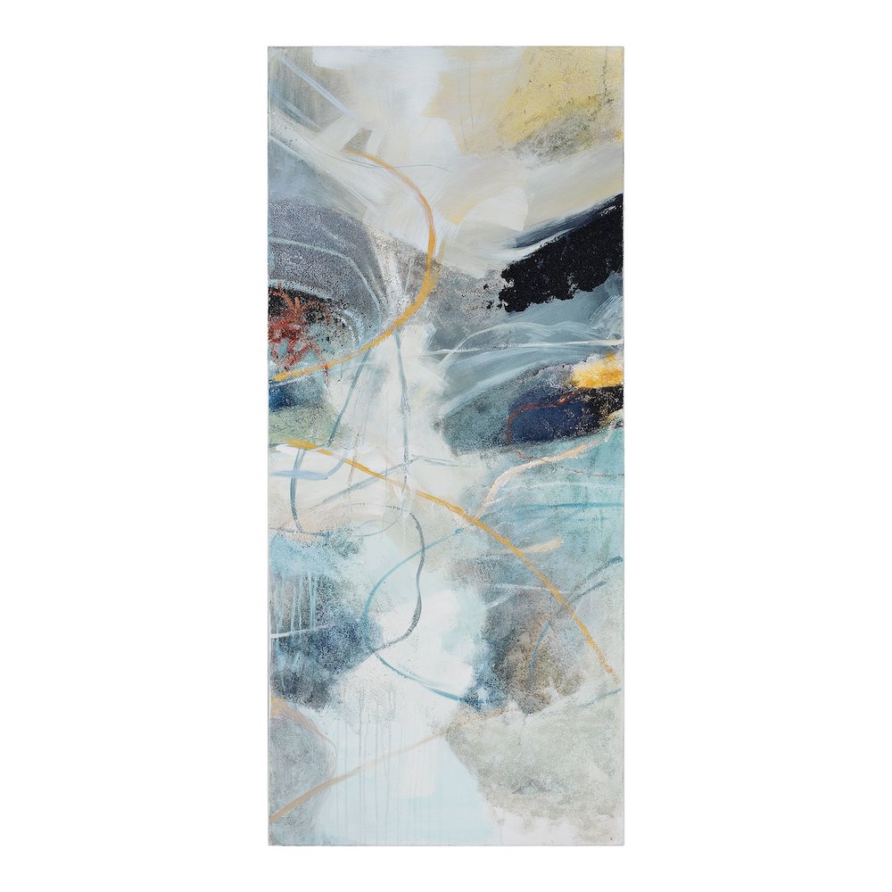 Aquarius Rectangular Canvas Art. Picture 6