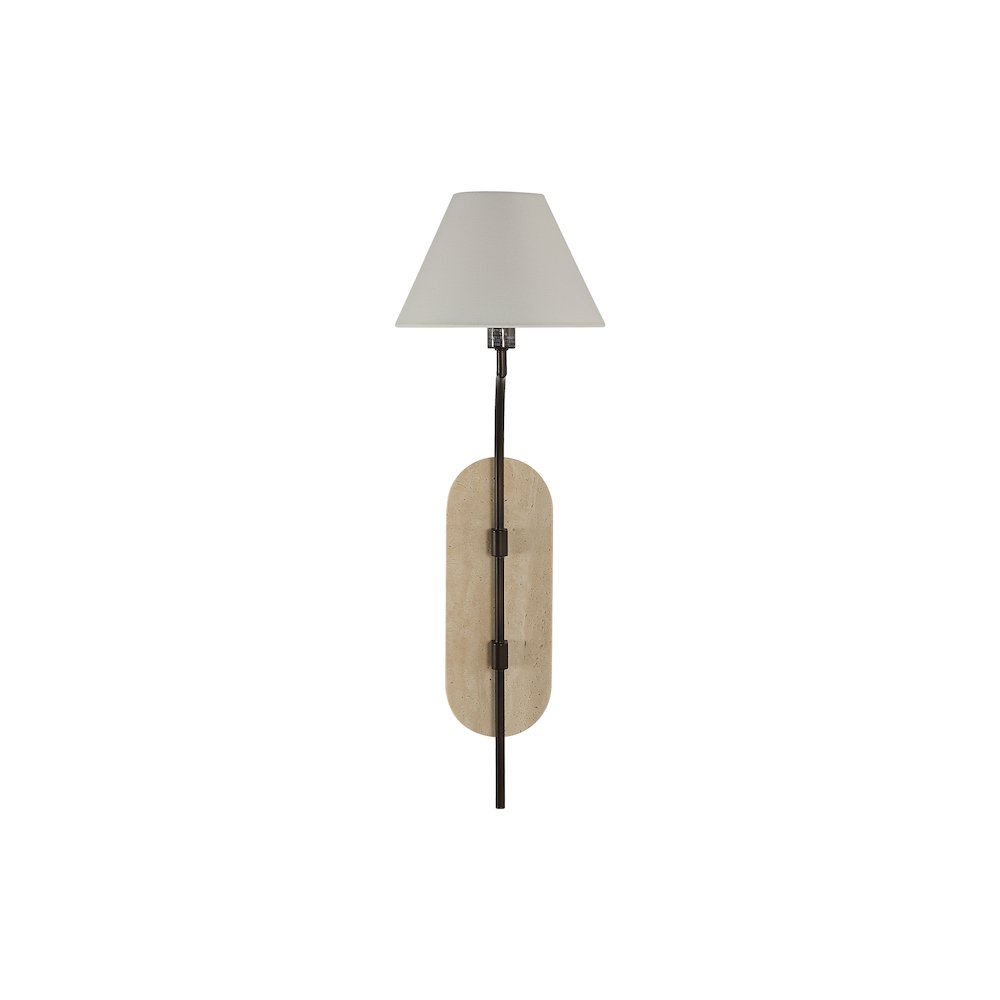 Acca 27.5" Height Wall Sconces, Dark Antique Bronze. Picture 1