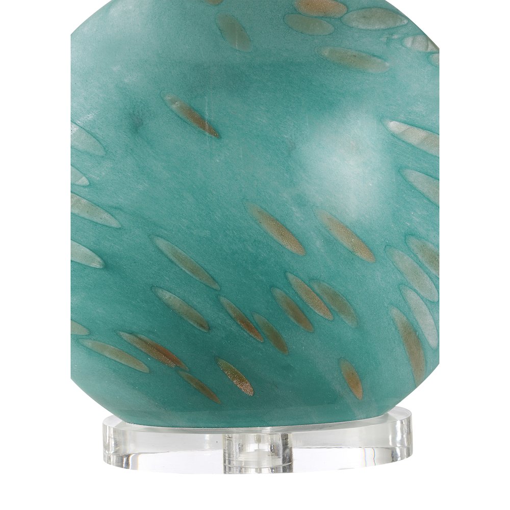 Poppi 24.0" Height Table Lamps, Green. Picture 4