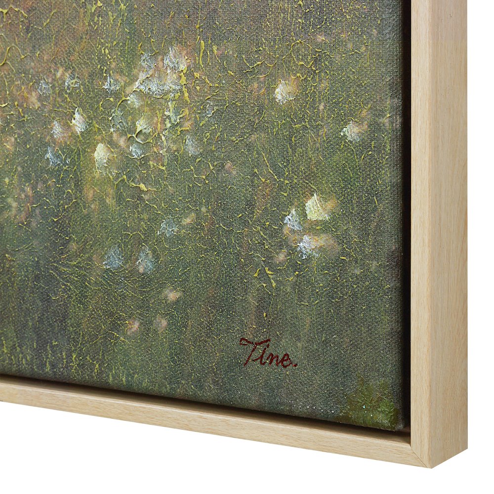 Lasso 45" H x 40" W Canvas Art, Blue. Picture 4