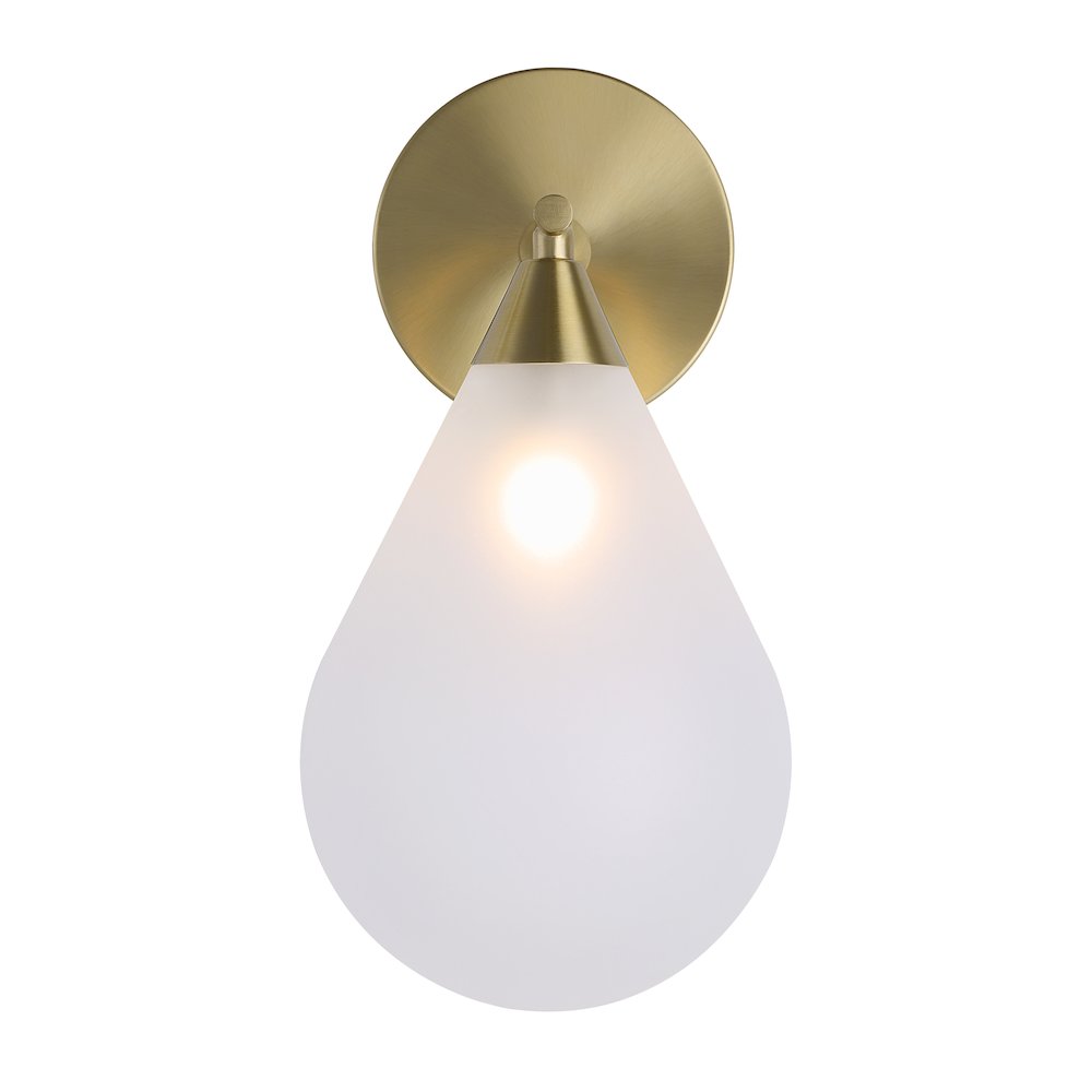 Luna Wall Sconce In Yellow Color. Picture 5