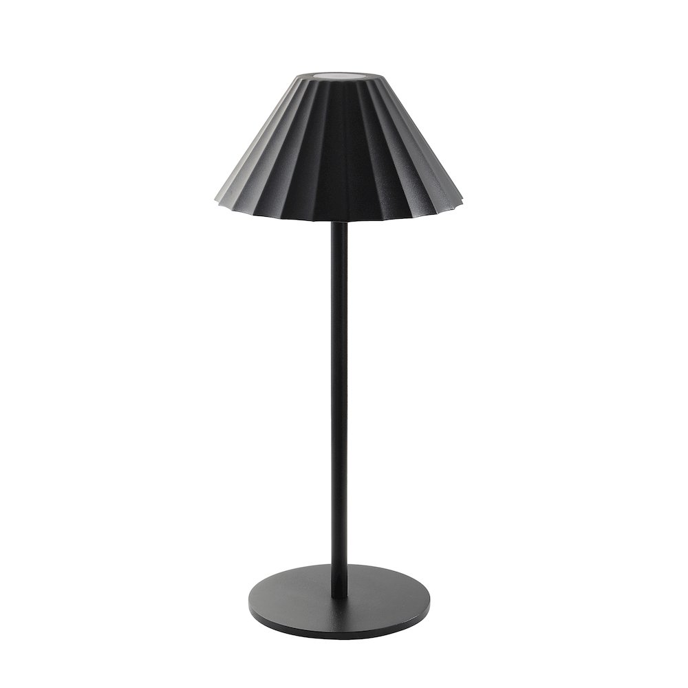 Giada 12.6" Height Table Lamp, Black. Picture 3