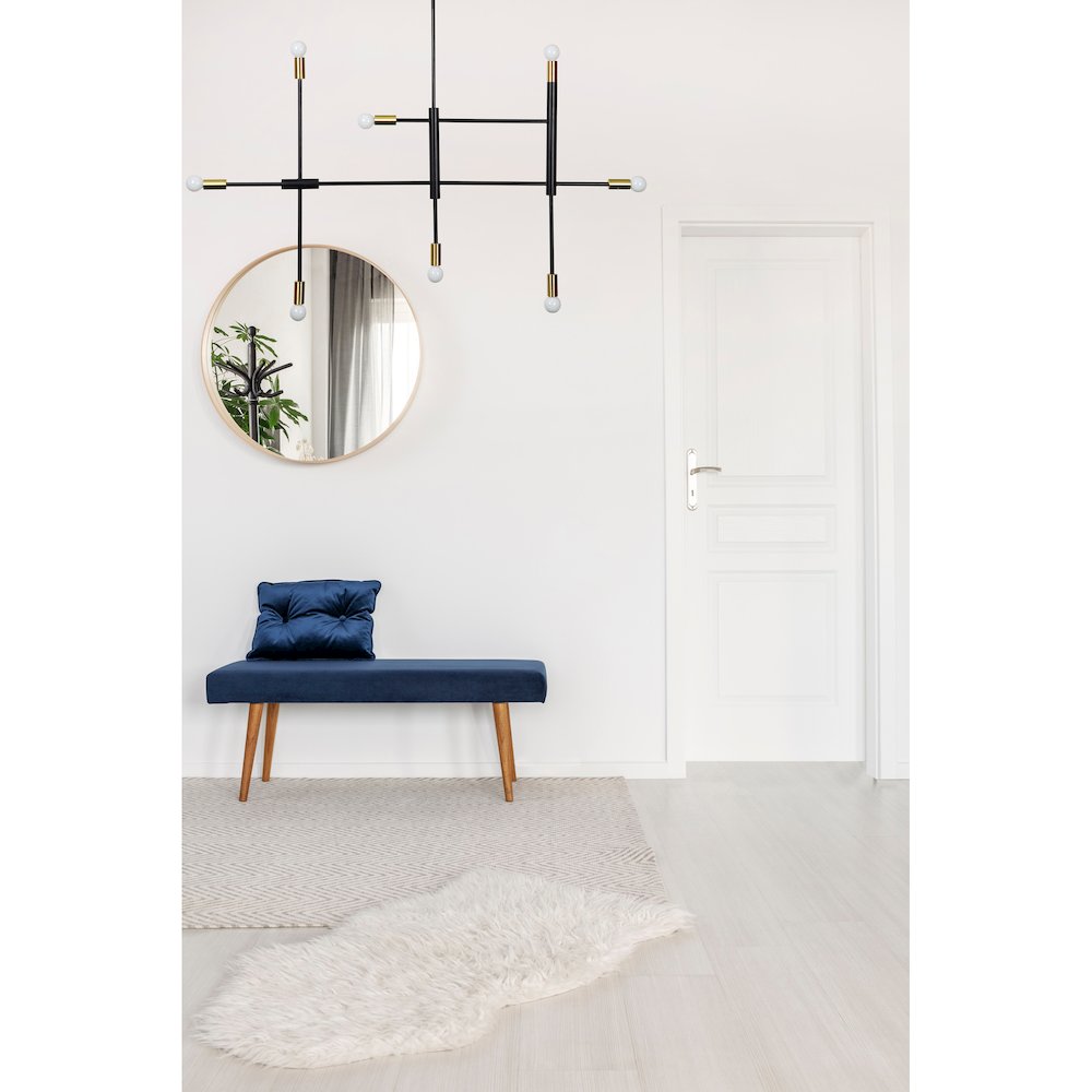 Reegler 8-Light Ceiling Fixture. Picture 2