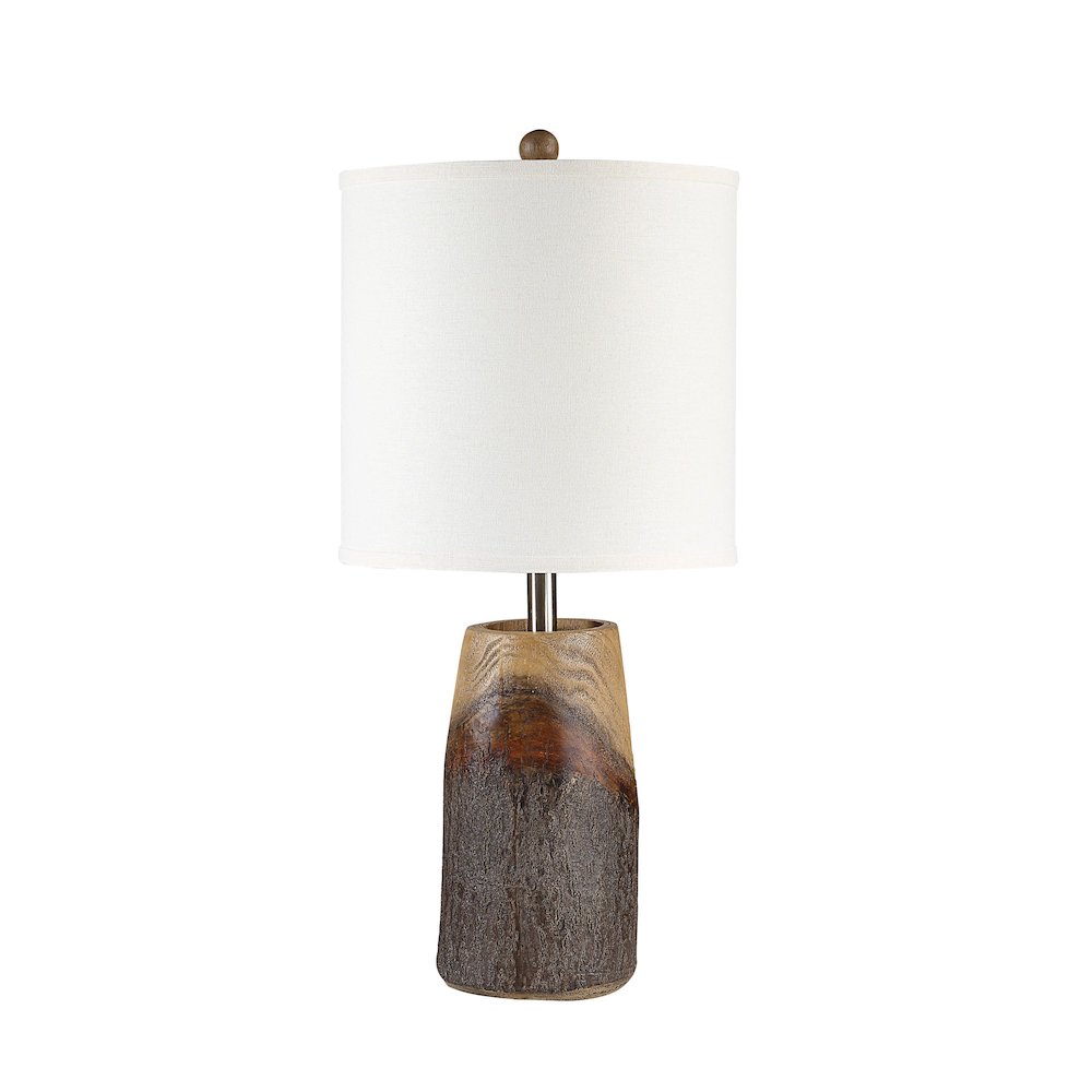 Vinca 28.75" Height Table Lamp, Brown. Picture 1