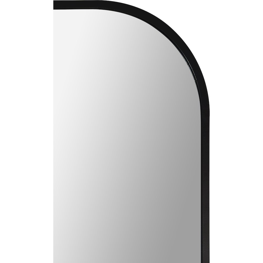 Mandret Irregular 30 in. x 72 in. Framed Mirror. Picture 6