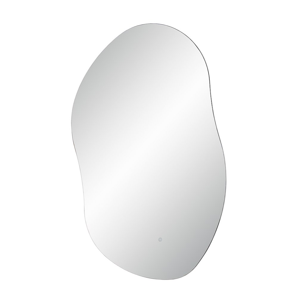Forli 45" Tall Irregular Led Mirror, Clear. Picture 3