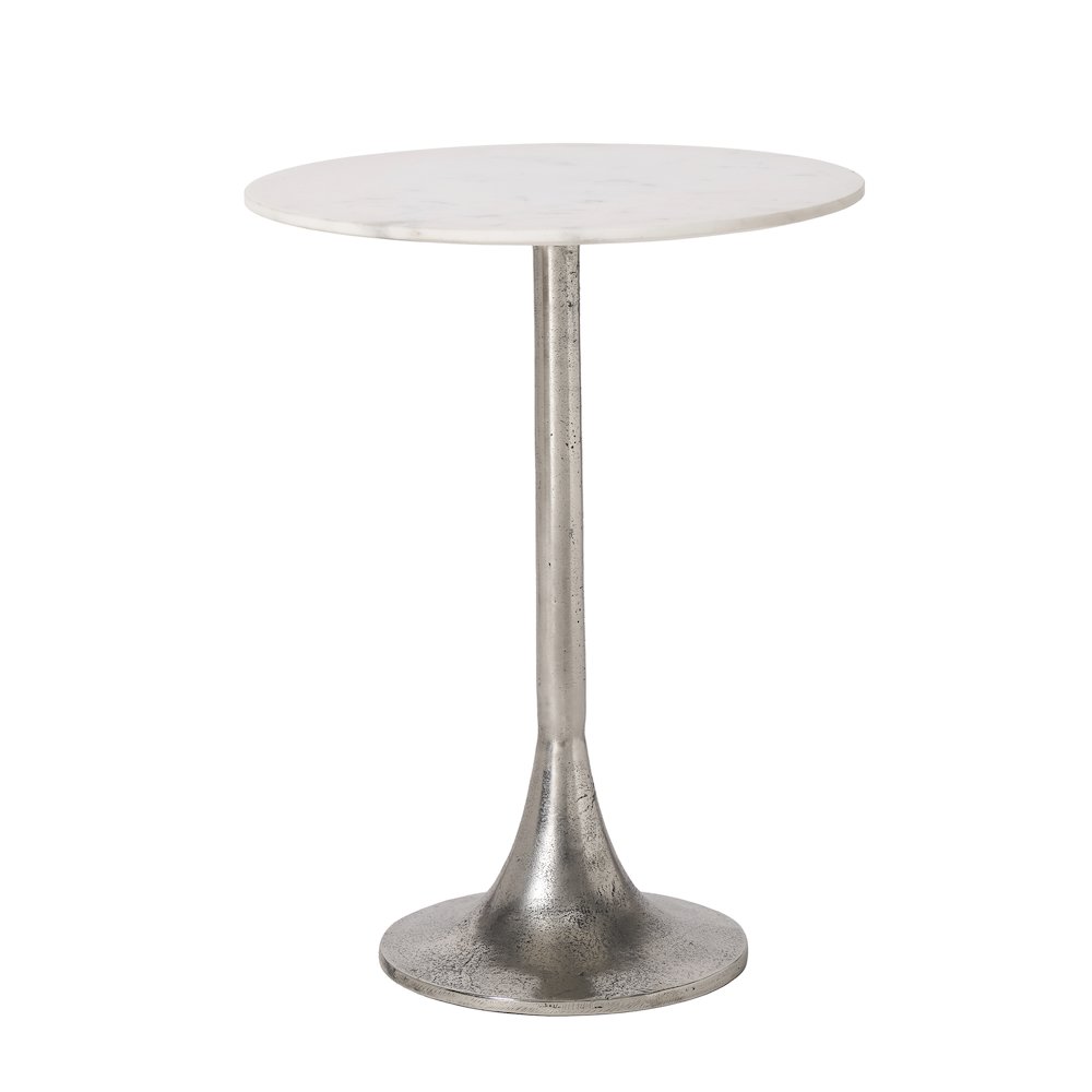 Eloa 23" Height Table, Grey. Picture 1