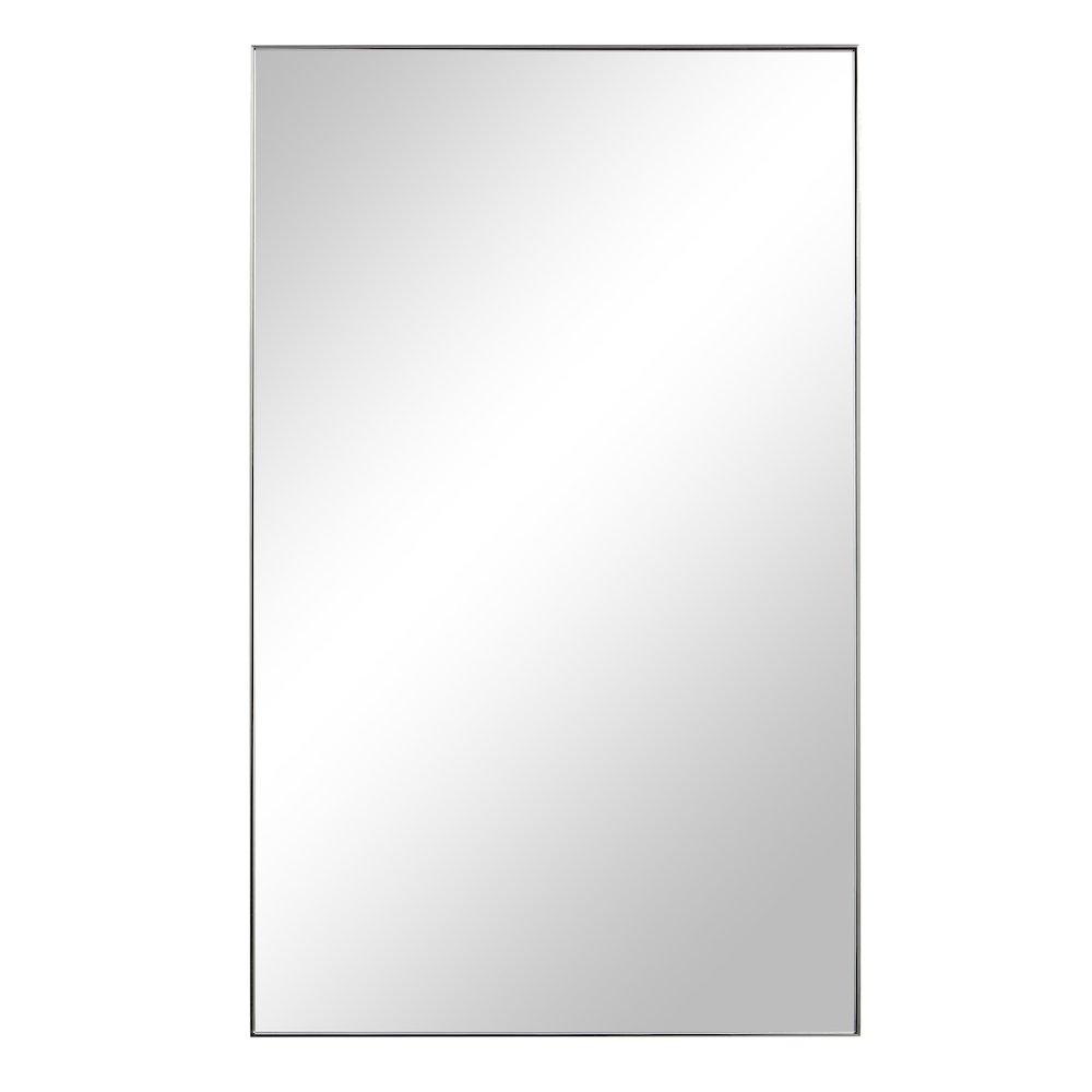Spili 36" H x 22" W Wall Mirror, Grey. Picture 1