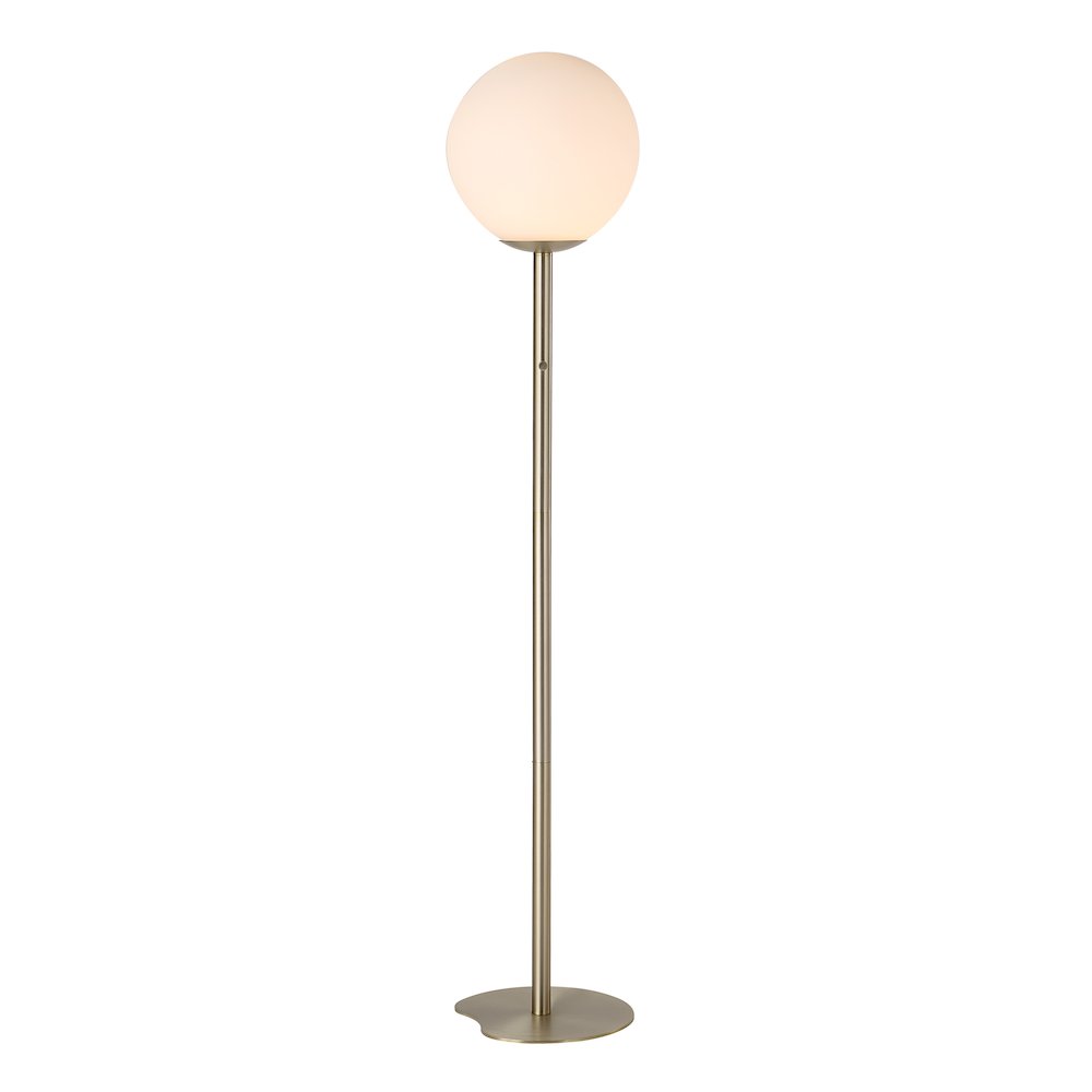 Koloa 61" Height Floor Lamp, Yellow. Picture 4