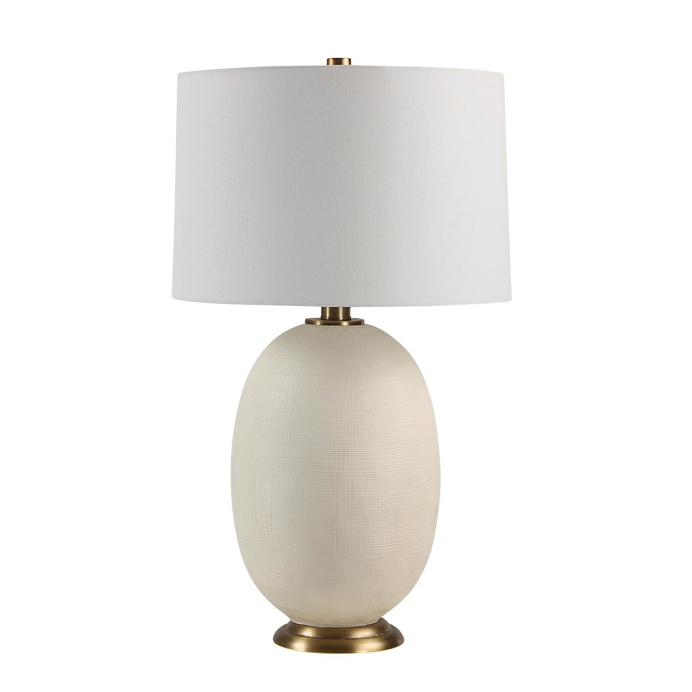 Cartagena 28.5" Height Table Lamp, White. Picture 1