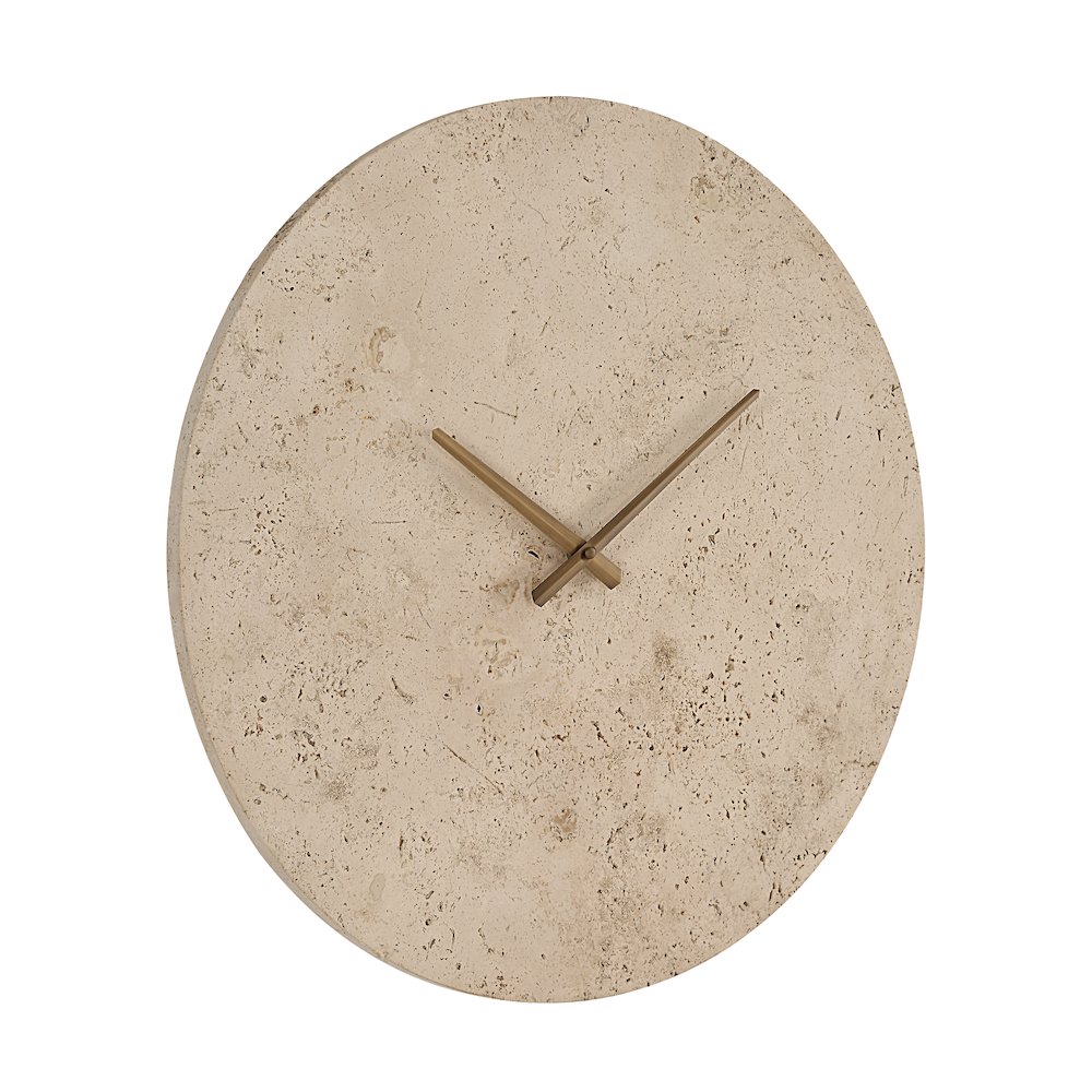 Fusion Wall Clock, Natural. Picture 3