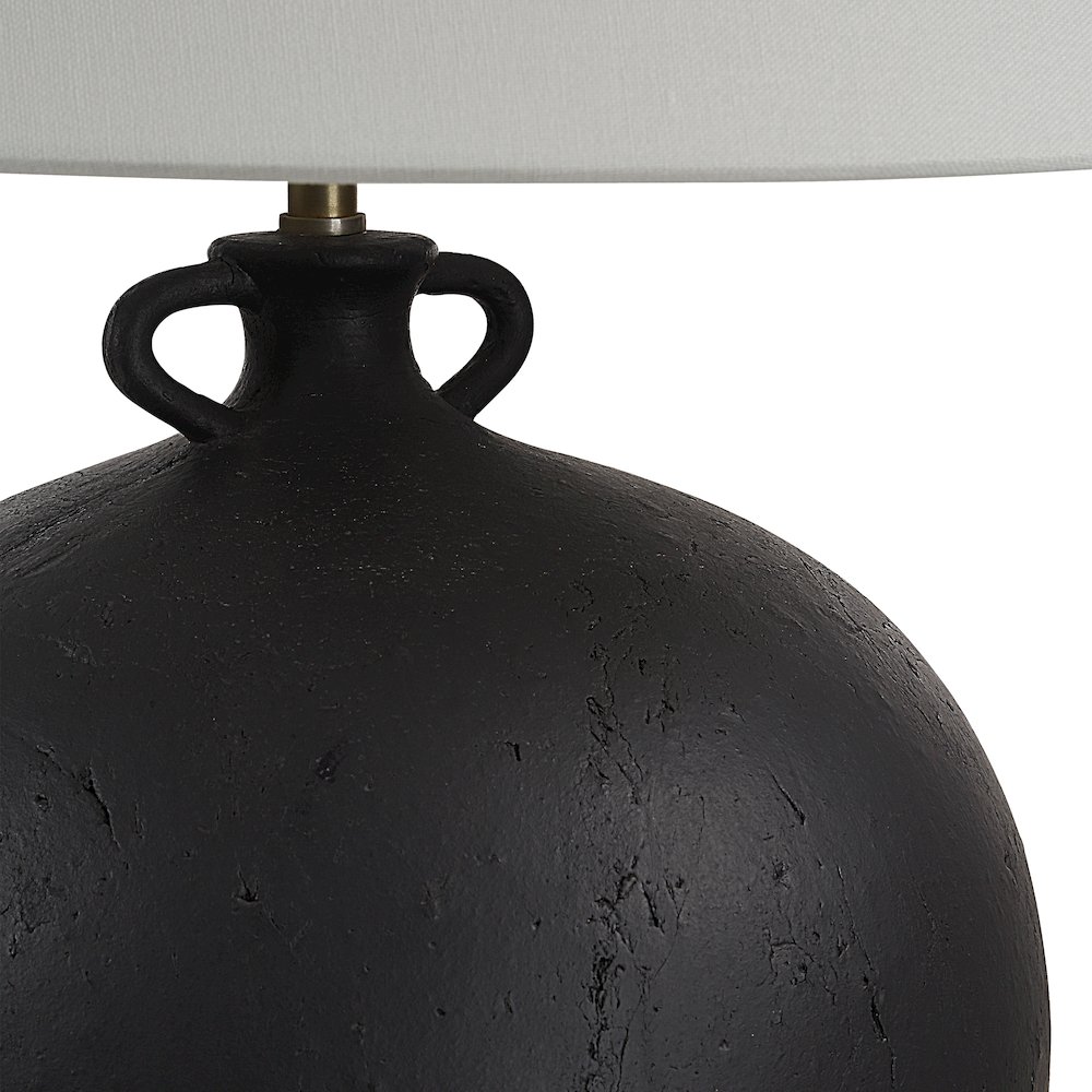 Alicia 24.5" Height Table Lamps, Antique Black. Picture 4
