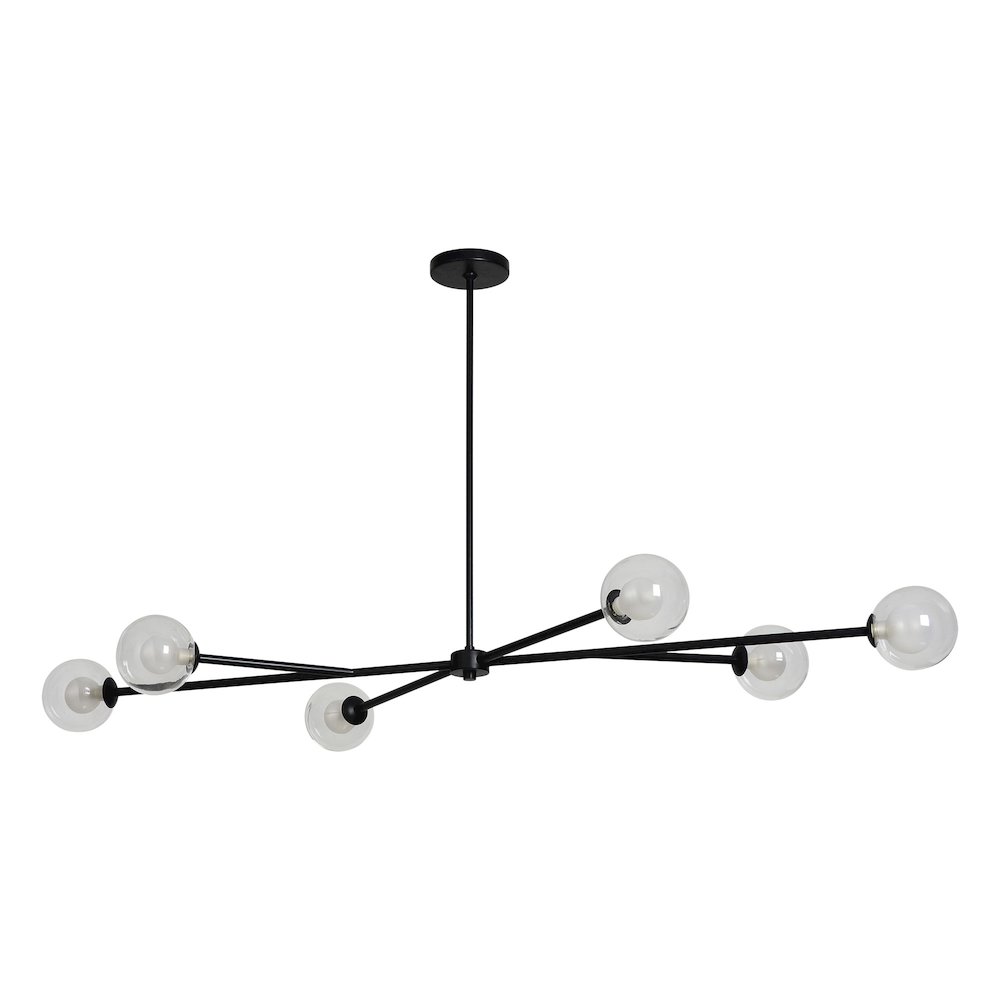 Endah 6 Light Ceiling Fixture. Picture 3