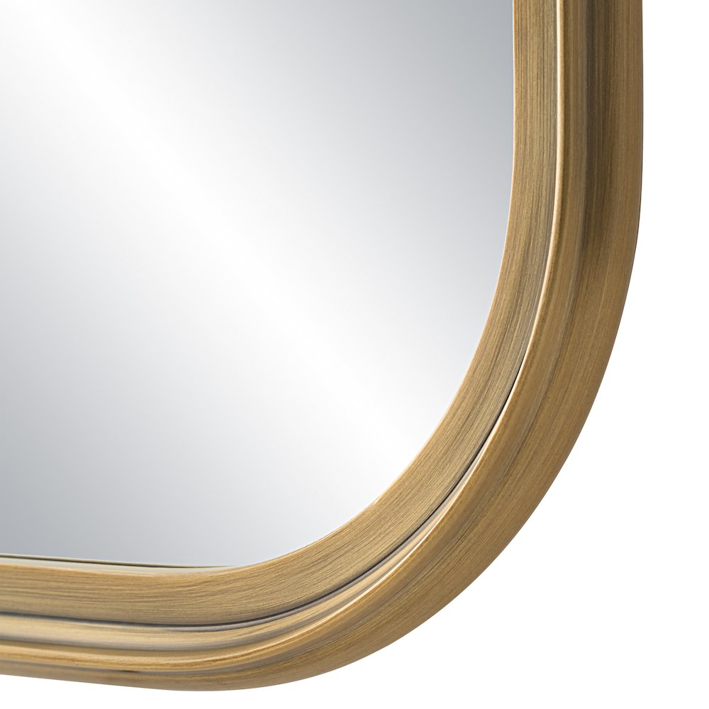 Jyn Wall Mirror In Yellow Color. Picture 5