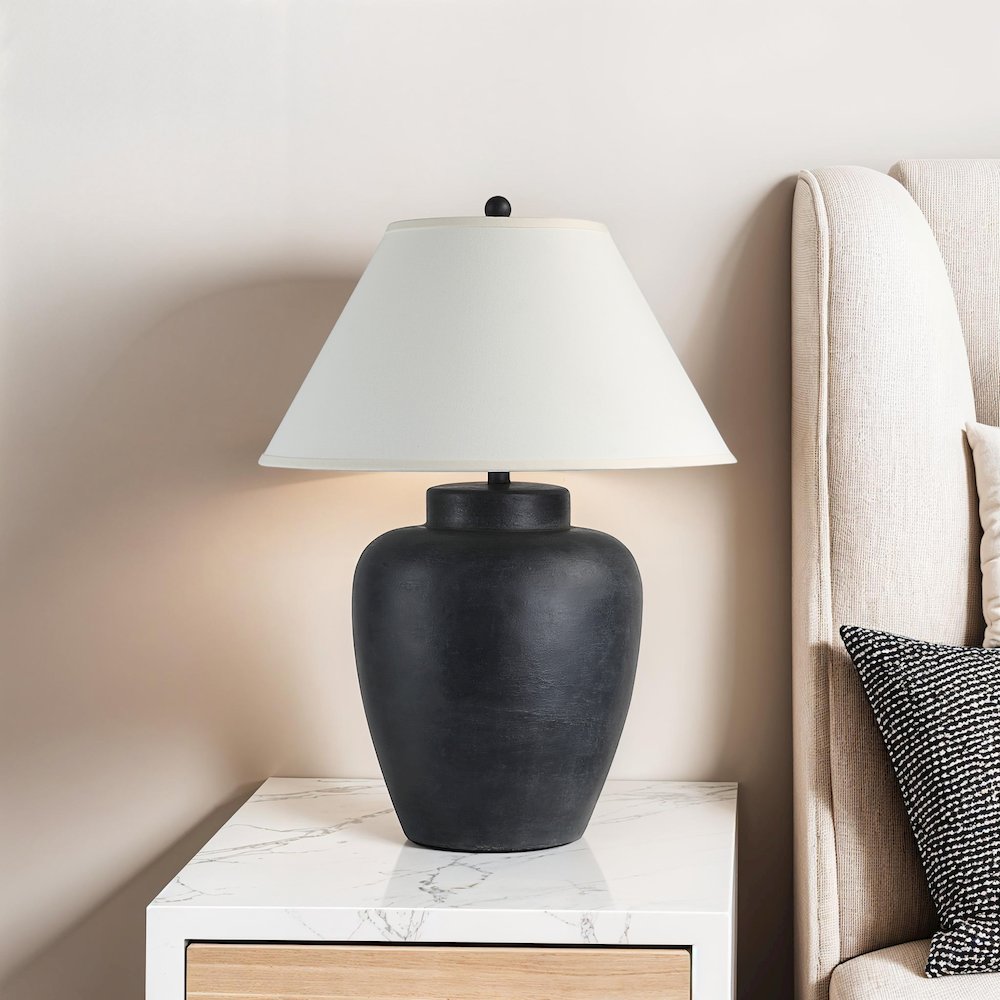 Arancia 29.5" Height Table Lamp, Black. Picture 2