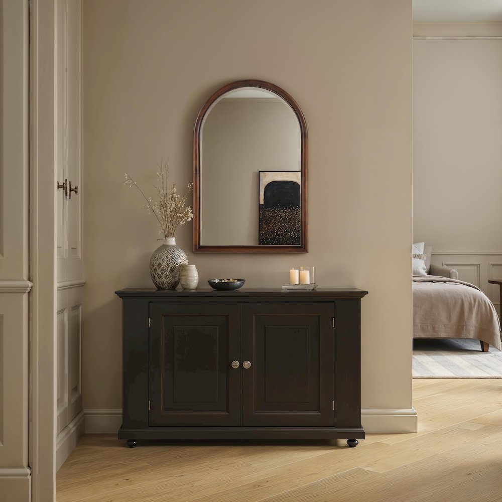 Lanai 36" H x 24" W Wall Mirror, Brown. Picture 2
