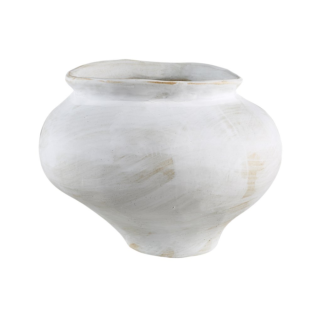 Ella Indoor Vase, White. Picture 1