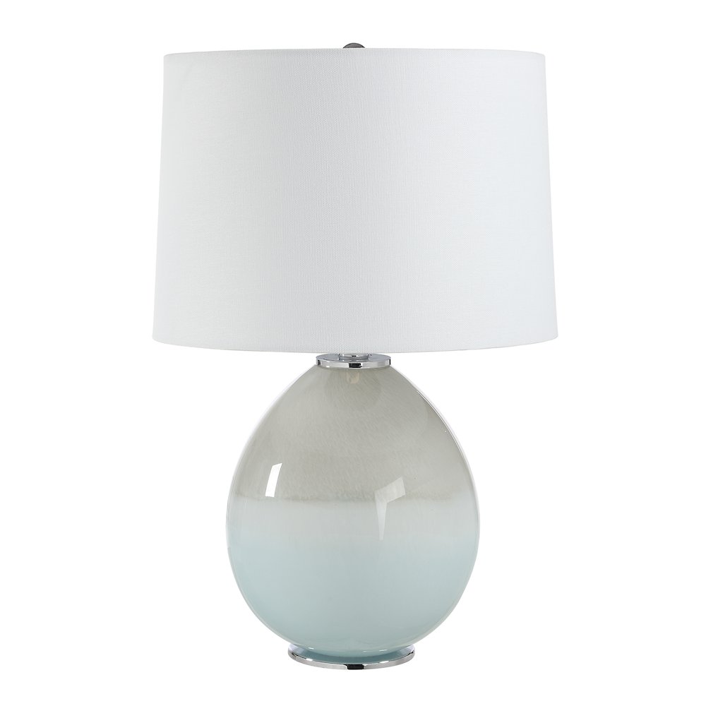 Calais 19.0" Height Table Lamps, Light Blue. Picture 1