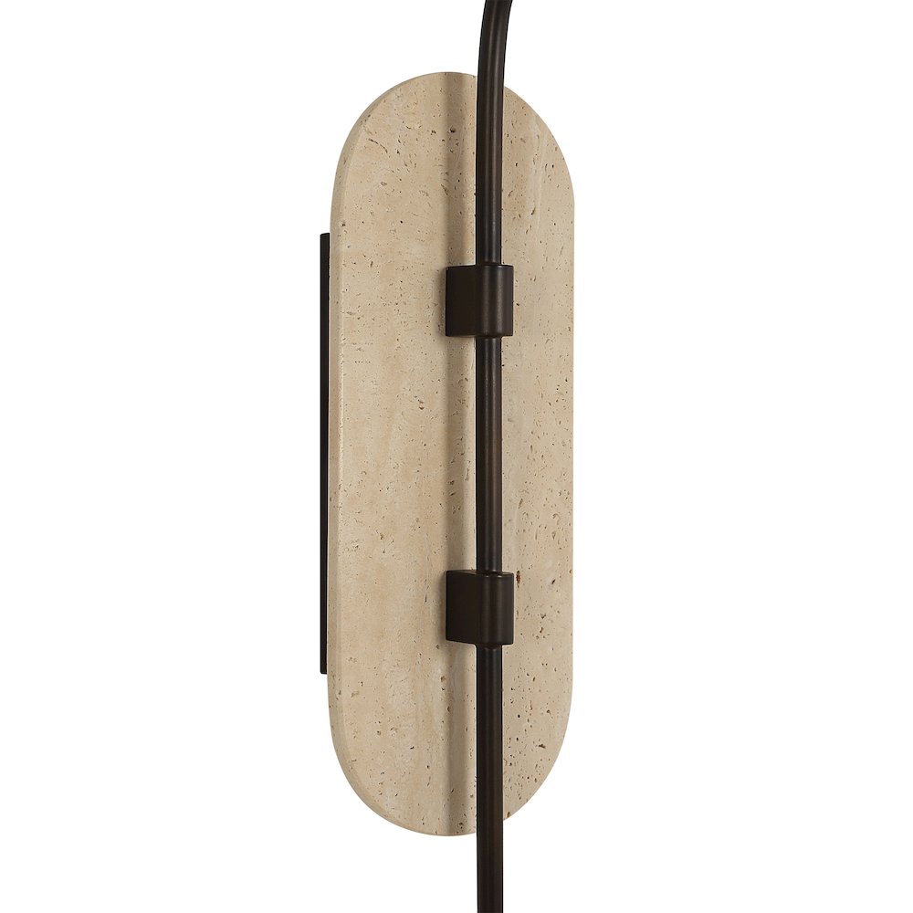 Acca 27.5" Height Wall Sconces, Dark Antique Bronze. Picture 4