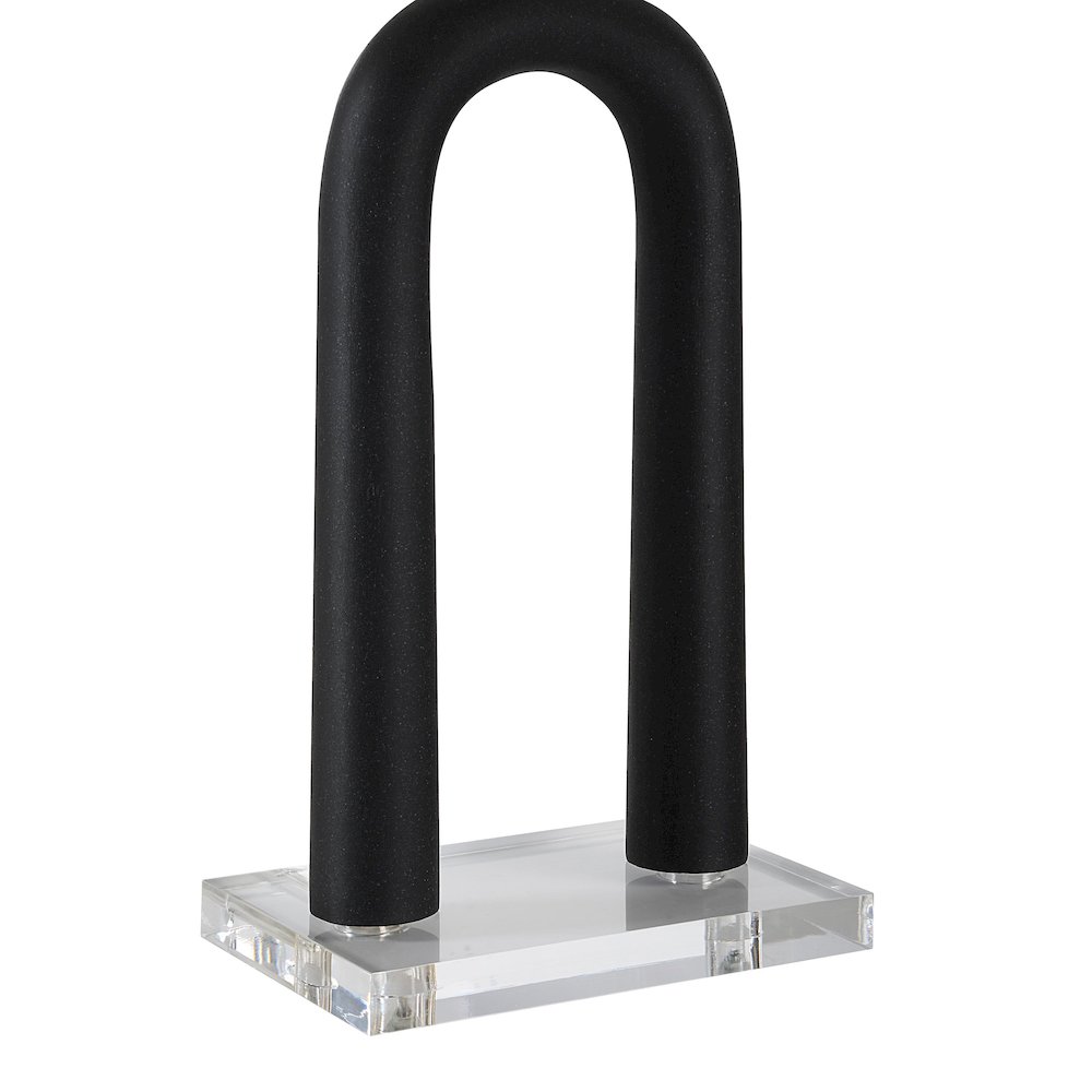 Pisa 28.5" Height Table Lamp, Black. Picture 4