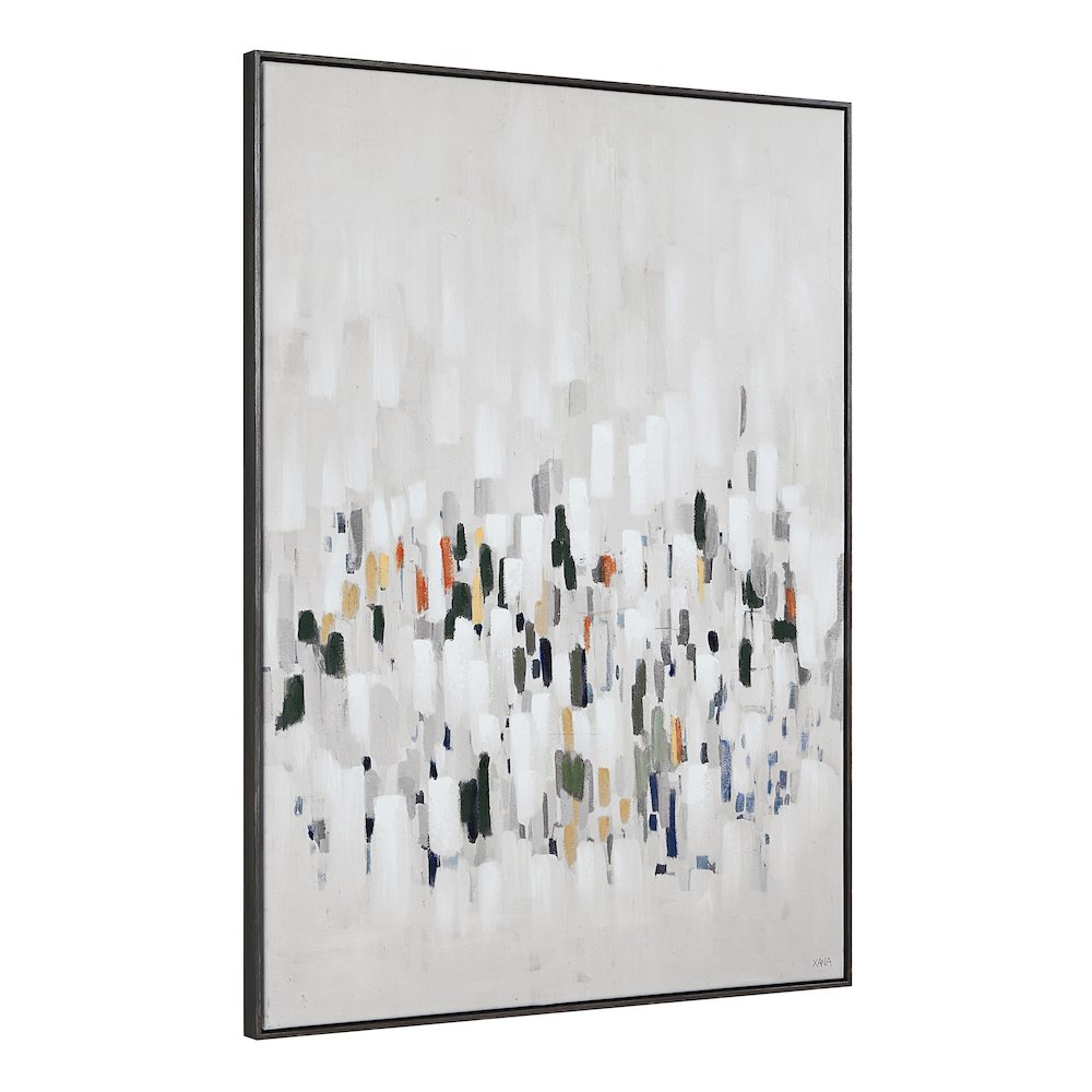 Milla 48" H x 36" W Canvas Art, Grey. Picture 2