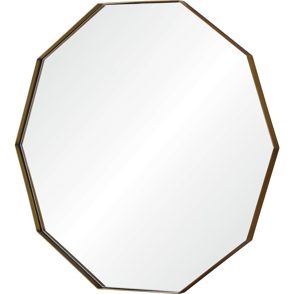Cruz 40 in. x 40 in. Irregular Framed Mirror. Picture 3