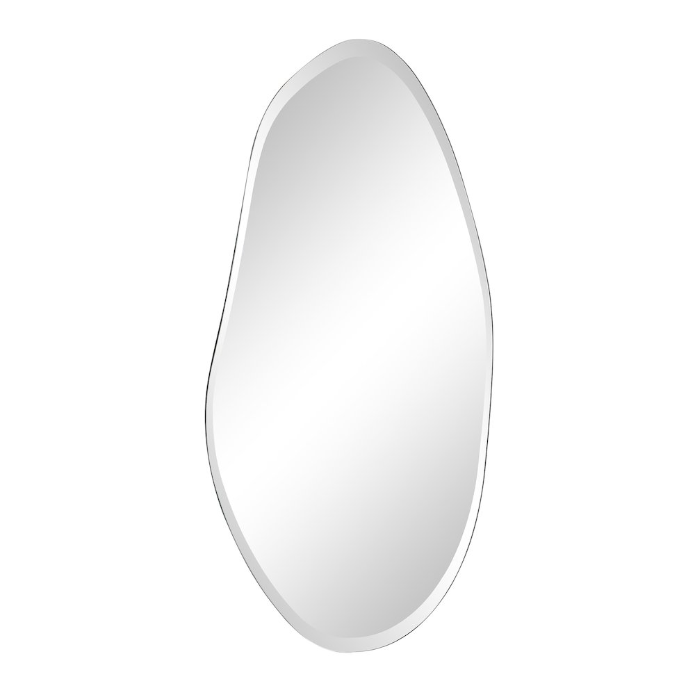 Anogia 40" H x 22" W Wall Mirror, Grey. Picture 3