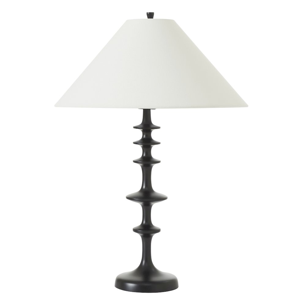 Petrus 26" Length Table Lamp, Matte Black. Picture 1