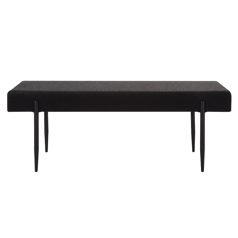 Lowe Bench In Black Color. Picture 1